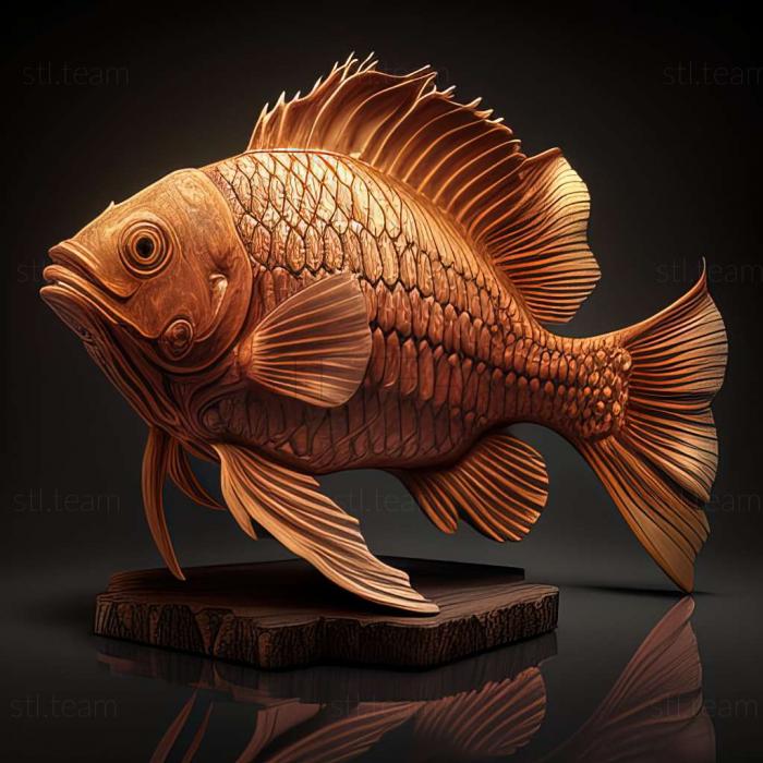 3D model Nimbochromis (STL)